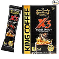 King Coffee 3in1 X3 Instant Vietnamese Coffee Packets Box 12 sticks x 0.95 oz (27g) Boost Energy Cafe Mix Perfect for Powerful Day (3)