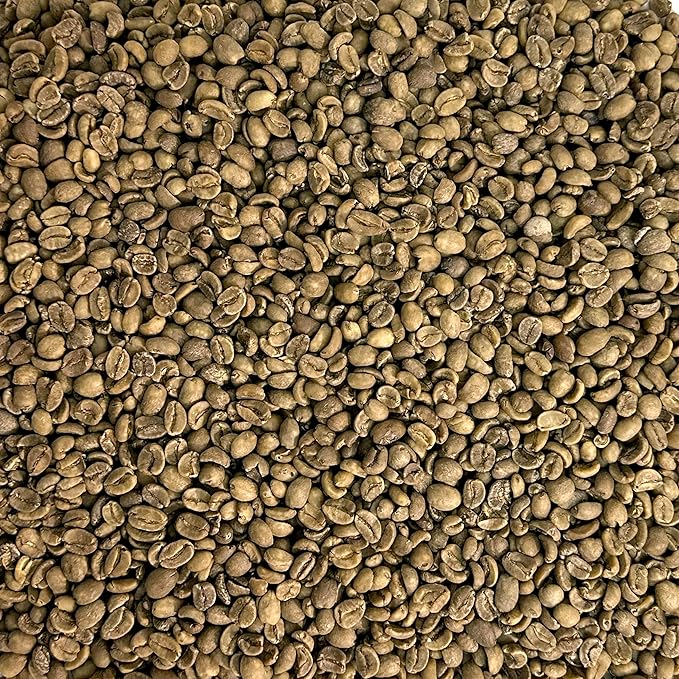 Current Crop Roasting Shop Bali Hai Organic Decaf Coffee Beans – Unroasted Green Coffee – Swiss Water Process – Indonesia Blend – Smooth &amp Balanced with Cocoa &amp Marshmallow Notes - 10 Pound Ba