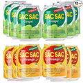 Korean Best Variety Energy Drink Box Deal - SACSAC RICE PUNCH PEAR JUICE - (SACSAC ORANG + GRAPE 12 CANS)