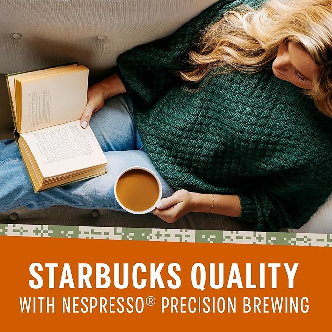 Starbucks by Nespresso Vertuo Pumpkin Spice 32-count Coffee Pods Brews 7.8 oz.