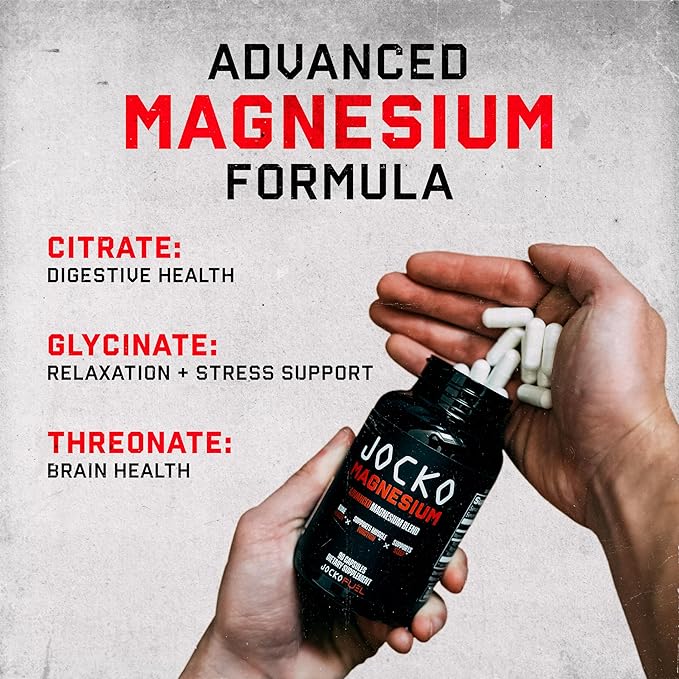 Jocko Fuel 2 Pack Supplement Bundle - Jocko Magnesium + Jocko Fish Oil