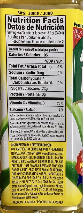 OKF Aloe Vera King Drink (Pineapple 10)
