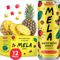 Mela Watermelon Water - Watermelon Juice 100 Percent Natural Fruit Juice with Vitamin C Electrolytes Antioxidants - Coconut Water Alternative Gluten-Free (Pineapple 11.15 fl oz 12-pack)