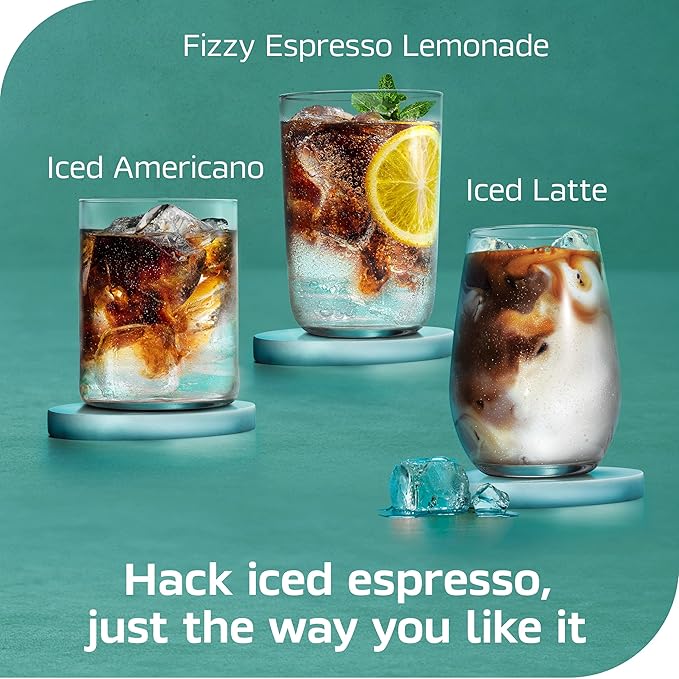 NESCAFÉ Espresso Concentrate Black Instant Espresso Coffee Concentrate Cold Brew Style Iced Coffee Style Drinks  2 Bottles (10 Fl Oz Each) (Pack of 2)