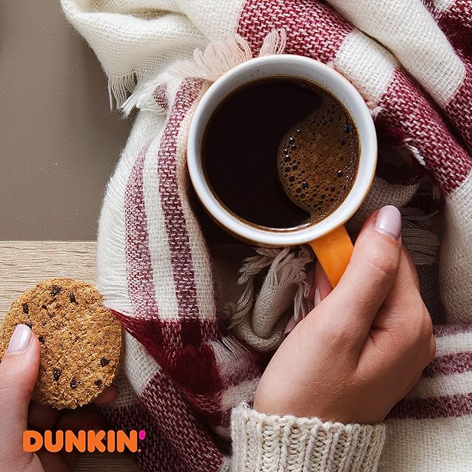Dunkin' Hazelnut Flavored Ground Coffee 12 Ounces (Pack of 6)