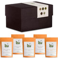 Tea Lovers Gift Basket Connoisseurs - Luxury Loose Leaf Tea Variety Pack - Specialty Teas Gift Box - Luxury Assortment of Tea Samplers - Samples Loose Leaf Tea Gift Set Tea Sampler Gift Set
