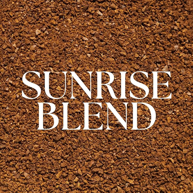 Sunrise Blend - Ainanani Kona Coffee Single Estate Organically Grown Light Roast Ground 100% Kona Coffee 10 Ounce (Pack of 1)