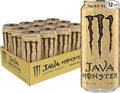 Monster Energy Java Monster Mean Bean Coffee + Energy Drink 15 Ounce | Pack of 12