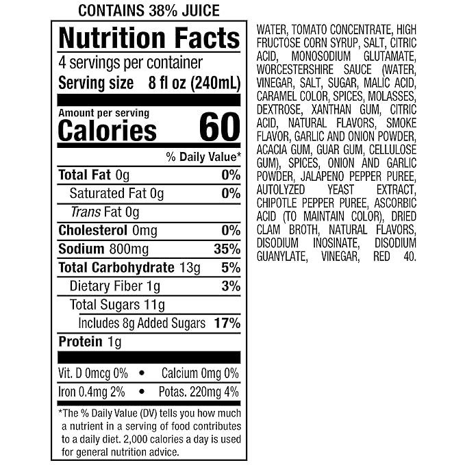Clamato Michelada Especial 32 fl oz bottle (Pack of 12) Mixed with Tomato Juice and Spices Authentic Flavor Perfect Mixer for Micheladas Bloody Mary Drinks and other Cocktail Spirits