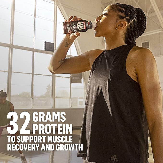 Muscle Milk Pro Series Protein Shake Knockout Chocolate 32g Protein 11.16 Fl Oz (Pack of 12)