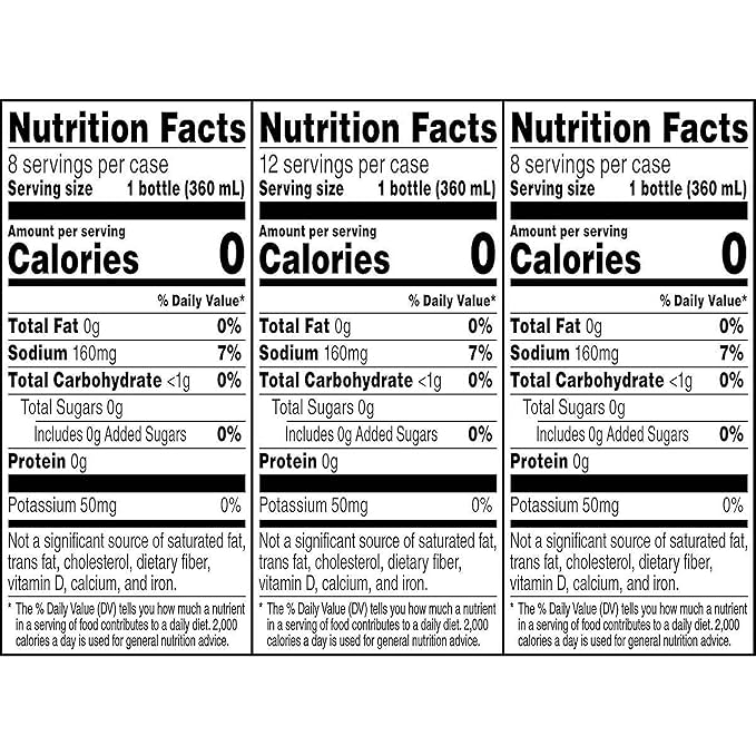 Gatorade Zero Sugar 12oz Three Flavor Variety Orange Glacier Freeze and Grape (Pack of 28)