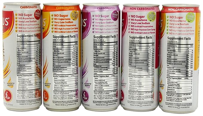 CELSIUS Fitness Drink 9-Flavor Variety Pack Zero Sugar Slim Can 12 Fl Oz (Pack of 12)