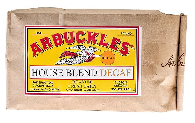 Arbuckle's Whole Bean Coffee (House Blend Decaf)