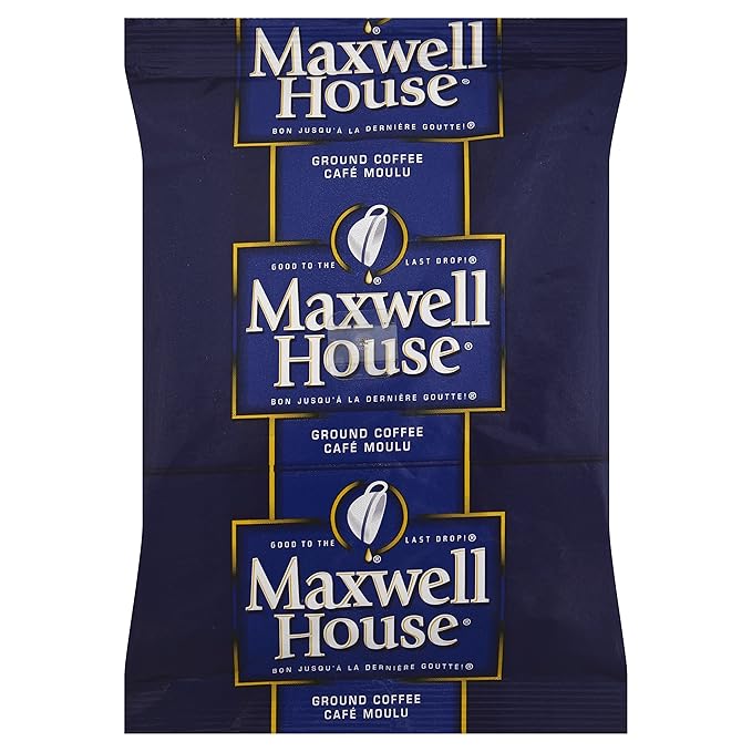 Maxwell House Cafe Roast Ground Coffee (7 oz. Bags Pack of 45)