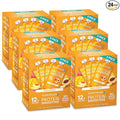 Designer Wellness Protein Smoothie Real Fruit 12g Protein Low Carb Zero Added Sugar Gluten-Free Non-GMO No Artificial Colors or Flavors Peach Mango 24 Count