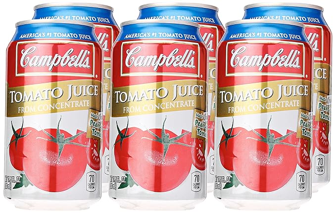 Campbell's Tomato Juice 11.5 oz. 6pk (Pack of 4)