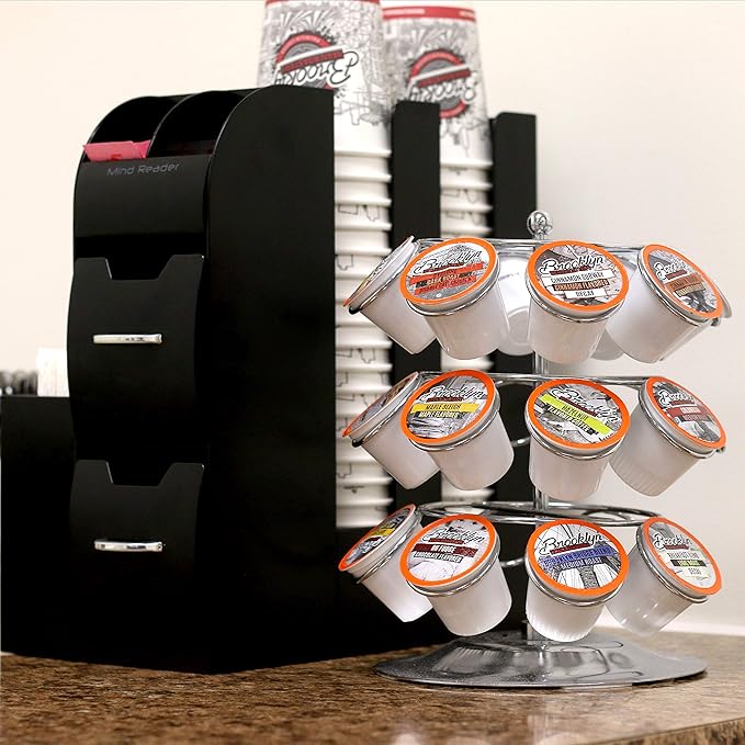 Brooklyn Beans Flavored Coffee Pods Compatible with K Cup Brewers Including 2.0 Vanilla Skyline 24 Count
