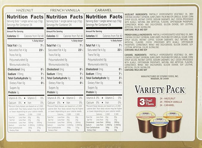 Grove Square Cappuccino PodsVarietyServe72 Count (Pack of 2)