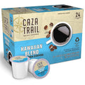 Caza Trail Coffee Pods Kona Blend Single Serve (Pack of 24) (Packaging May Vary)