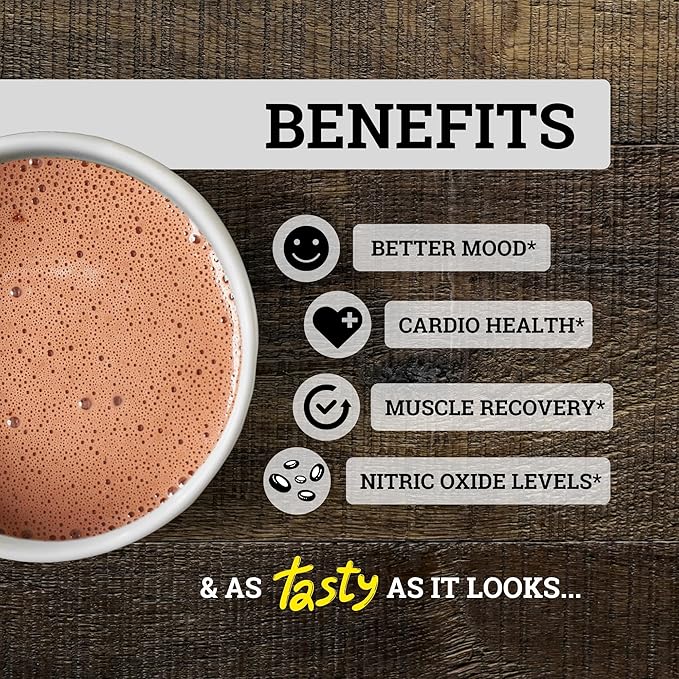Black Forest High Flavanol Cocoa Powder (1200mg Flavanols &amp Flavonoids Supplements)10X More Flavanols (Epicatechin) Than Cocoa &amp 600mg of Epicatechin Supplement for Heart Health Nitric Oxide
