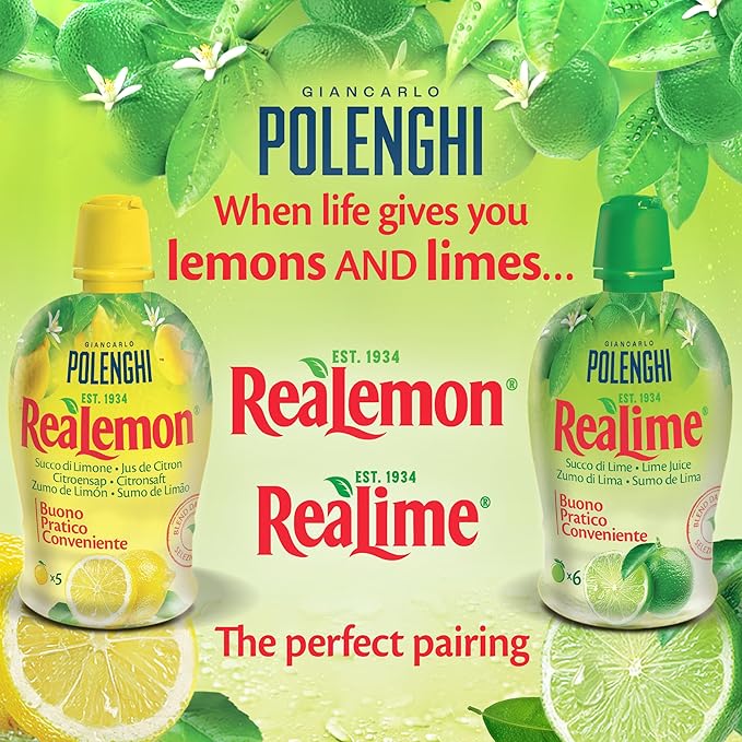 Polenghi Lazy Lime Lime Juice 15 x 200ml
