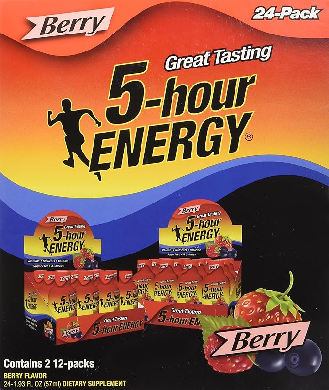 5 Hour Energy - Berry 1.93 oz Bottles (48 Count)
