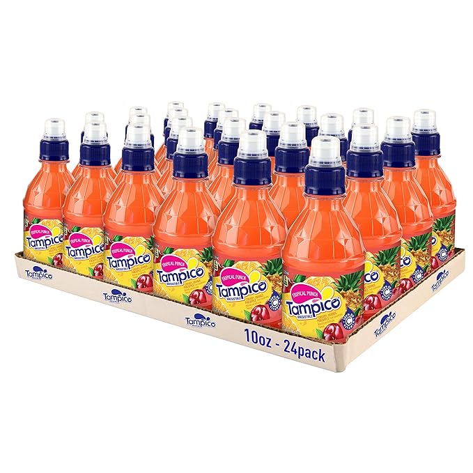 Tampico Tropical Punch 10 OZ Naturally Flavored (Pack-24)