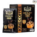 King Coffee Iced Black Instant Coffee - Finely Ground Robusta and Arabica Blend from Vietnam | 10 Sachets (0.56 oz/16g each) | 5.6 oz (Pack of 1)