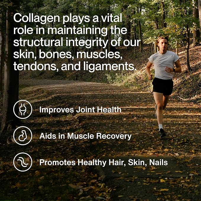 Momentous Grass-Fed Collagen Peptides Powder - Collagen Protein Powder with Fortigel &amp Vitamin C for Hair Skin Nails &amp Joint Health Support - NSF Certified for Sport - Packaging May Vary