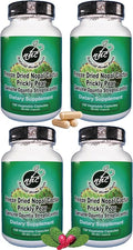 Nopal Cactus Capsules - Freeze Dried Prickly Pear Extract - Fiber Supplement for Metabolic Health Support - Rich in Betalains &amp Nitrates - Non-GMO - 120 Veggie Caps (4 Bottles)