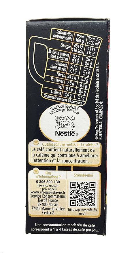 Nescafe Instant Coffee Sticks 25 stick 1.76oz (Nes)