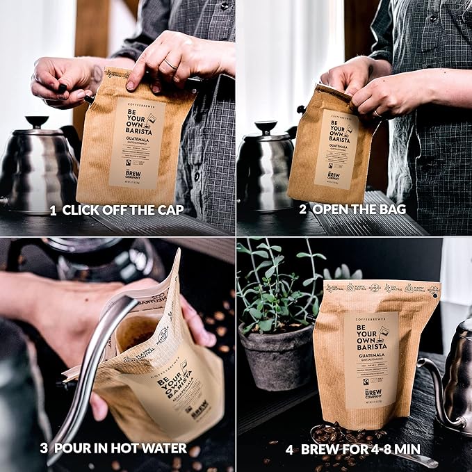 Father's Day Gift Box for Coffee Lovers - 10 of The World's Finest Single Estate Specialty &amp Organic Coffees | Brew &amp Enjoy Anytime Anywhere | Hamper Style Letterbox Gift Idea for Dad &amp H