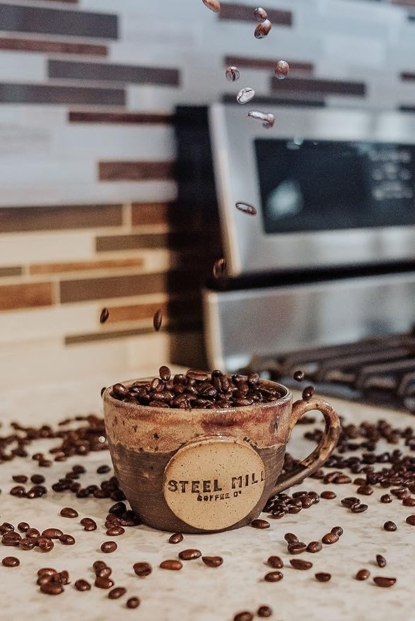 Steel Mill Coffee Co. Banana Nut Cream Flavored Coffee | 12 ounces/Drip Grind/Regular | ORIGIN: Grown in Colombia