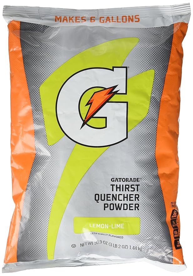 Gatorade Lemon Lime Thirst Quencher Powder Mix 50.9 Oz
