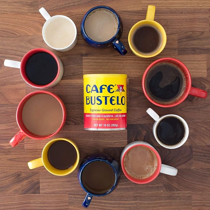 Café Bustelo Espresso Dark Roast Ground Coffee 10 Ounces