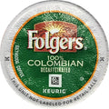 Folgers 100 Percent Colombian Decaffeinated Coffee Single Serve Pods for Keurig K-Cup Brewers 96 Count