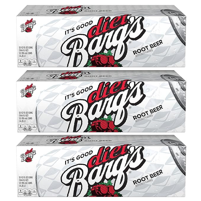 Diet Barq's Fridge Pack Bundle 12 fl oz 36 Pack
