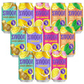 Swoon Lemonade Variety Pack - Low Carb Paleo-Friendly Gluten-Free Keto Drink - Zero Sugar Drinks Made with 100% Natural Lemon Juice Concentrate &amp Sweetened by Monk Fruit 12 Fl oz (Pack of 12)