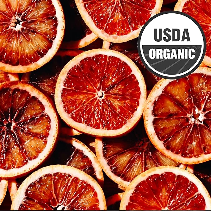 Galvanina Blood Orange – Premium Organic Italian Sparkling Soda 12 fl oz (6 Glass Bottles) | Vibrant Sicilian Blood Orange Soda Naturally Citrusy.