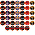 Best of the Best Pods Variety Pack for Keurig K Cup Brewers - Strong and Regular Coffee Lovers Great Gift - 5 Cups of Each High Caffeine Coffee 40 Count