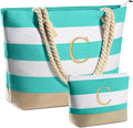 YOOLIFE Beach Bags for Women - Travel Canvas Beach Tote Pool Waterproof Bag Travel Essentials Gifts for Women Birthday