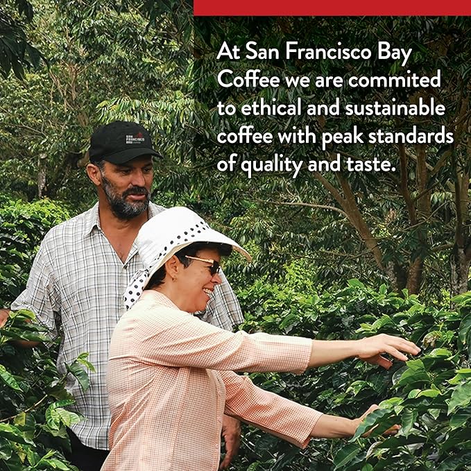 San Francisco Bay Coffee - Dark Roast - Extra Dark Italian (28 oz bag) - Ground Coffee