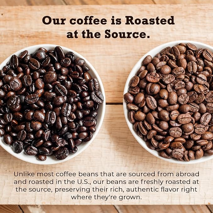 Guzzling Goat Ethiopian Coffee Beans | Premium Medium Roast Coffee Whole Bean | Strong Flavorful Brew | Sourced &amp Roasted in Ethiopia