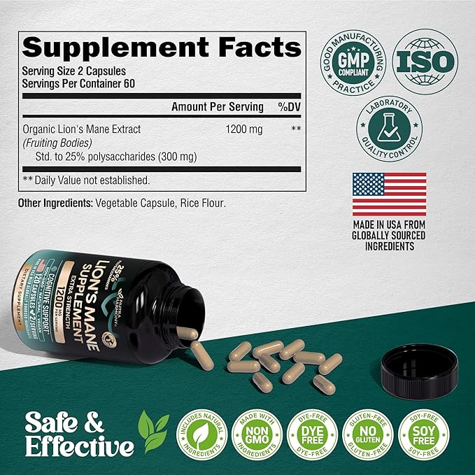 NUTRAHARMONY Calm Sleep Relaxation Stress Relief Support and Memory Focus &amp Clarity