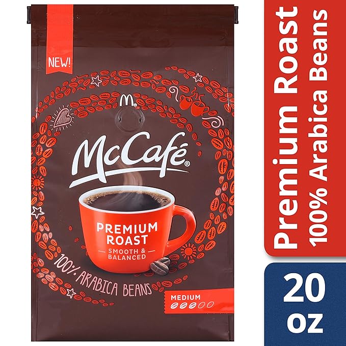 McCafé Premium Roast Ground Coffee (20 oz Bag)