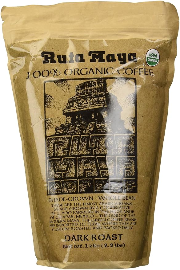 Ruta Maya Coffee Coffee Dark Roast Organic 35.2 Ounce