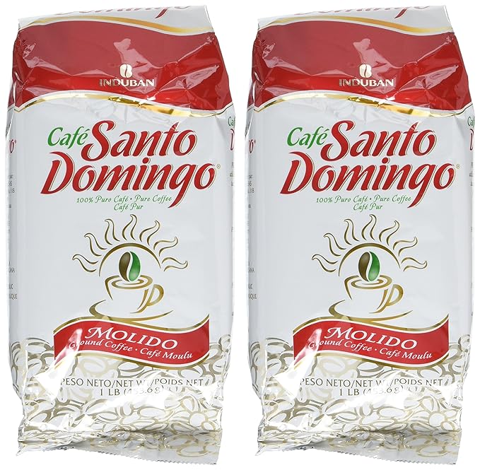 Cafe Molido Santo Domingo Coffee 1 Lb - 2pack