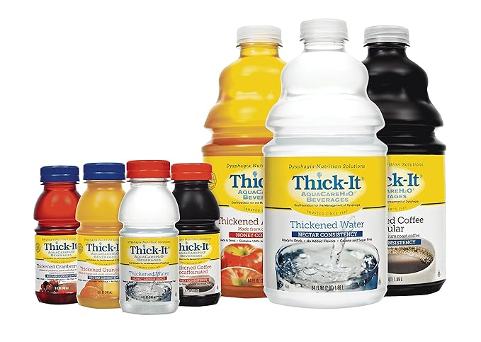 Thick-It AquaCare H2O Thickened Apple Juice Honey Consistency 1/2 Gallon