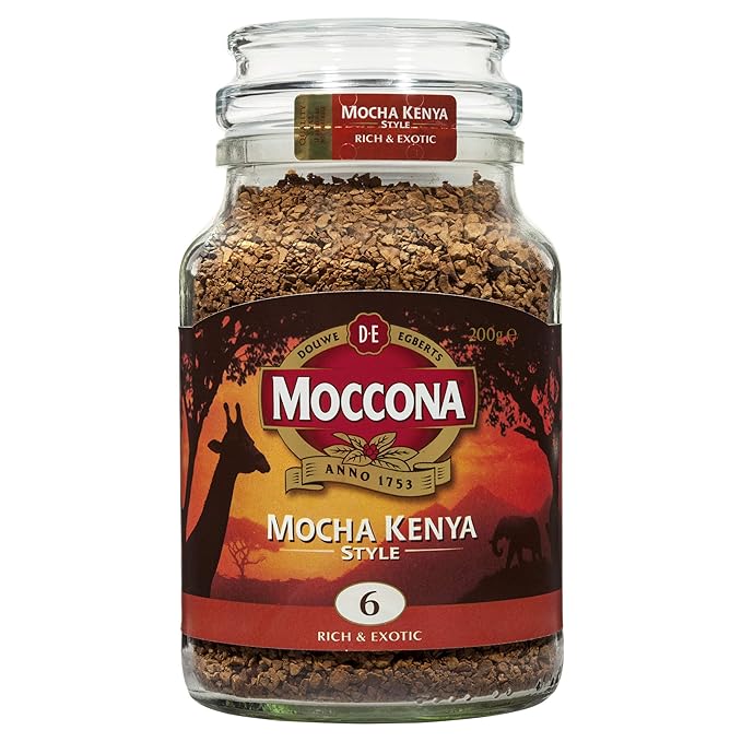 Moccona Freeze Dried Instance Coffee 200g (Made in Australia) (Mocha Kenya Style)