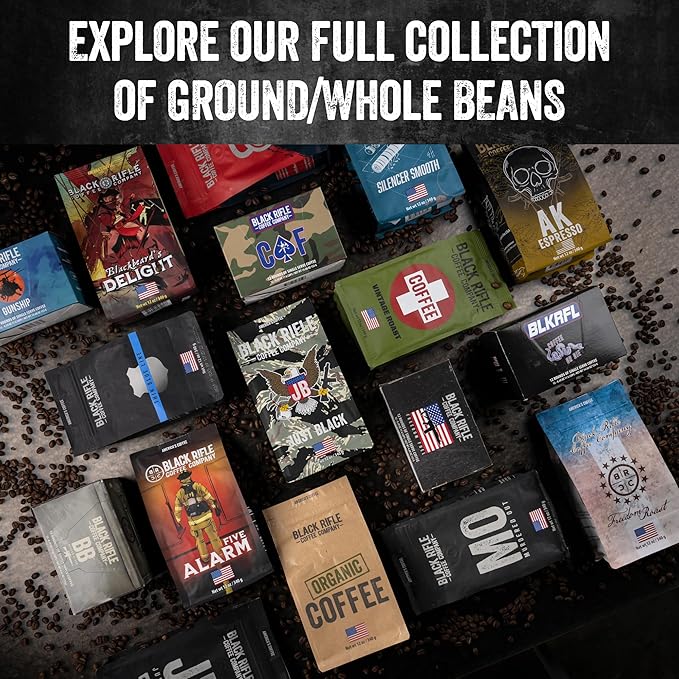 Black Rifle Coffee Company Single Serve Coffee Pods Loyalty Roast Light Roast 88 Count